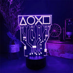3D LED Gaming Setup RGB Lamp USB Powered Gaming Room Children'S Lamp Bedroom Night Lights LED Table Lamp Indoor Lighting Gifts