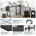 L-Shaped Computer Desk