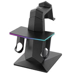 VR Headset Controller Charging Dock VR Display Stand with 2 Rechargeable Batteries Charger Base