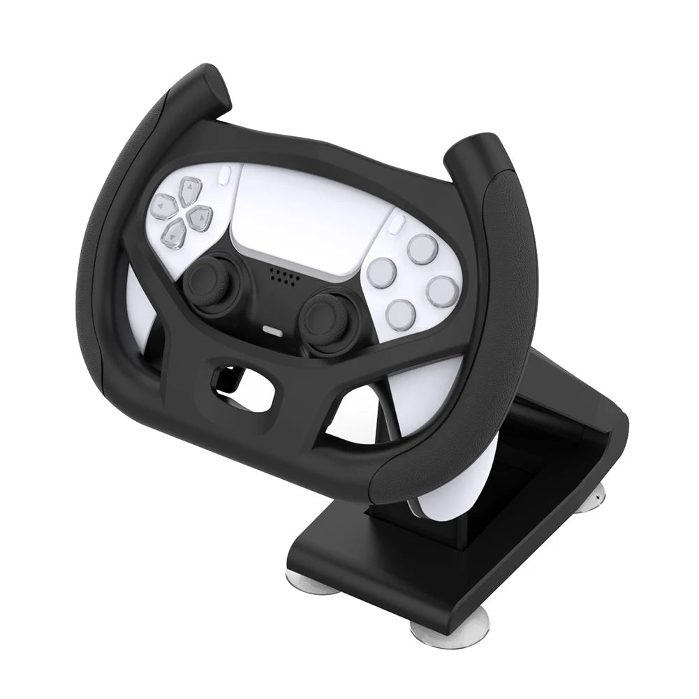 Professional Gaming Steering Wheel for PS5 Car Racing Games Handle with Bracket Steering Wheel with Bracket