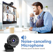 Webcam 1080P Full HD Web Camera USB Webcam with Microphone & Privacy Cover  C955 Computer Camera 70° View for PC Laptop
