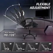 Ergonomic Gaming Chairs for Gaming, Adult Office Chairs Suitable for Long Periods of Sitting - Home Computer Chairs