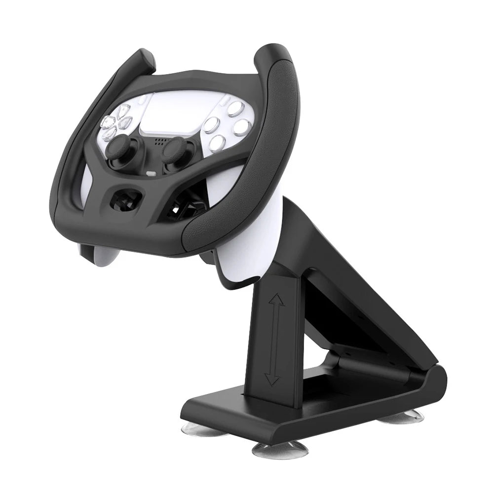 Professional Gaming Steering Wheel for PS5 Car Racing Games Handle with Bracket Steering Wheel with Bracket