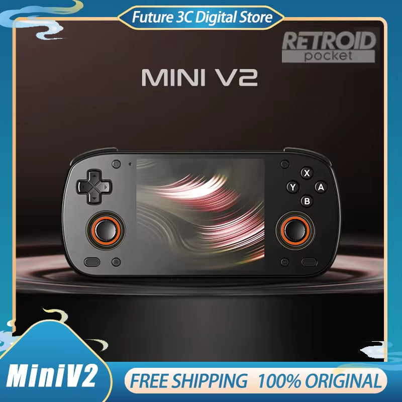Retroid Pocket Miniv2 SD865 3.92Inch 8:7 OLED Screen Android Gaming Console Wi-Fi6 Bluetooth 5.1 Active Cool Portable Console