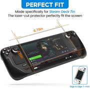 2Pcs Screen Protector for Steam Deck OLED HD Tempered Glass Screen Protection on New Steam Deck Oled Switch Oled Film Accessory