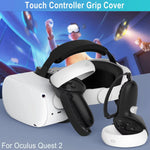 HUNDAI Controller Grip for Oculus  Accessories Grips Cover for VR Touch Protector with Non-Slip Joystick Covers