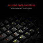 Gaming Keypad Usb Keyboard One-Handed Wired 35 Keys Rgb Luminous Game Keyboards for Tablet Colorful Ergonomics Gamer Hand Rest