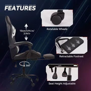 Ergonomic Gaming Chairs for Gaming, Adult Office Chairs Suitable for Long Periods of Sitting - Home Computer Chairs