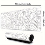 1PC Large Mouse Pads for Desk, Gaming Mouse Pad, Mouse Pad with Stitched Edges and Non-Slip Rubber Base, Extended Mouse Pad