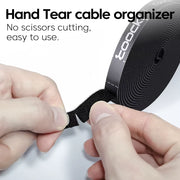 Toocki Cable Organizer Cable Management Tearable Organizador Cables Winder Ties Phone Accessories Wire Cord Organizer and Cables