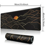 1PC Large Mouse Pads for Desk, Gaming Mouse Pad, Mouse Pad with Stitched Edges and Non-Slip Rubber Base, Extended Mouse Pad