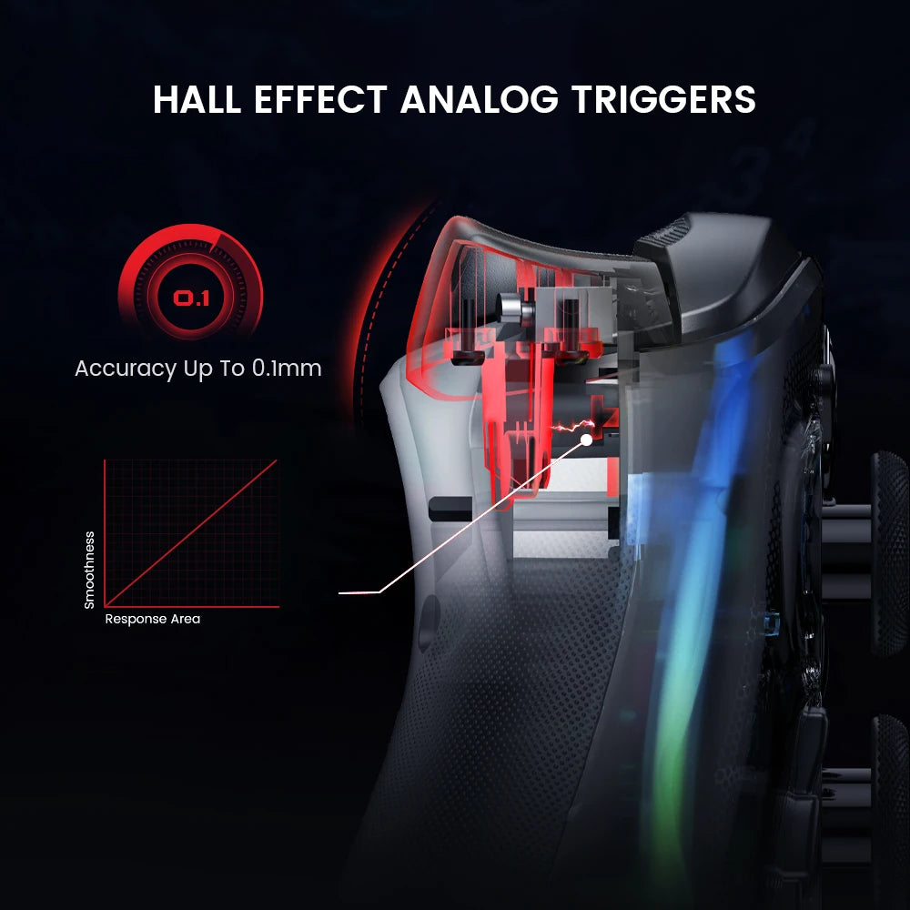 Gamesir Kaleid Xbox Controller Wired Gamepad for Xbox Series X, Xbox Series S, Xbox One Game Console, with Hall Effect Joystick