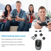 Controller Charger Station with 2X3600Mwh Rechargeable Battery Packs for Xbox One/Series X|S Controller, Dual Charging Dock For