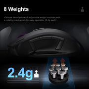 X-41 USB Wired RGB Gaming Mouse 24000 DPI SG8960 10 Buttons Programmable Game Optical Mice for Computer PC Laptop