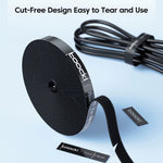 Toocki Cable Organizer Cable Management Tearable Organizador Cables Winder Ties Phone Accessories Wire Cord Organizer and Cables