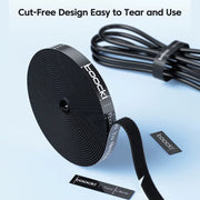 Toocki Cable Organizer Cable Management Tearable Organizador Cables Winder Ties Phone Accessories Wire Cord Organizer and Cables