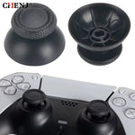 10Pcs Replacement Joystick Thumb Stick Thumb Grip Caps Mushroom Cap for Dualshock 5 PS5/PS5 Slim/Ps5 Pro Controller Black