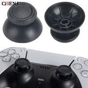 10Pcs Replacement Joystick Thumb Stick Thumb Grip Caps Mushroom Cap for Dualshock 5 PS5/PS5 Slim/Ps5 Pro Controller Black